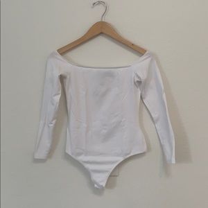 American Apparel Off the Shoulder Bodysuit
